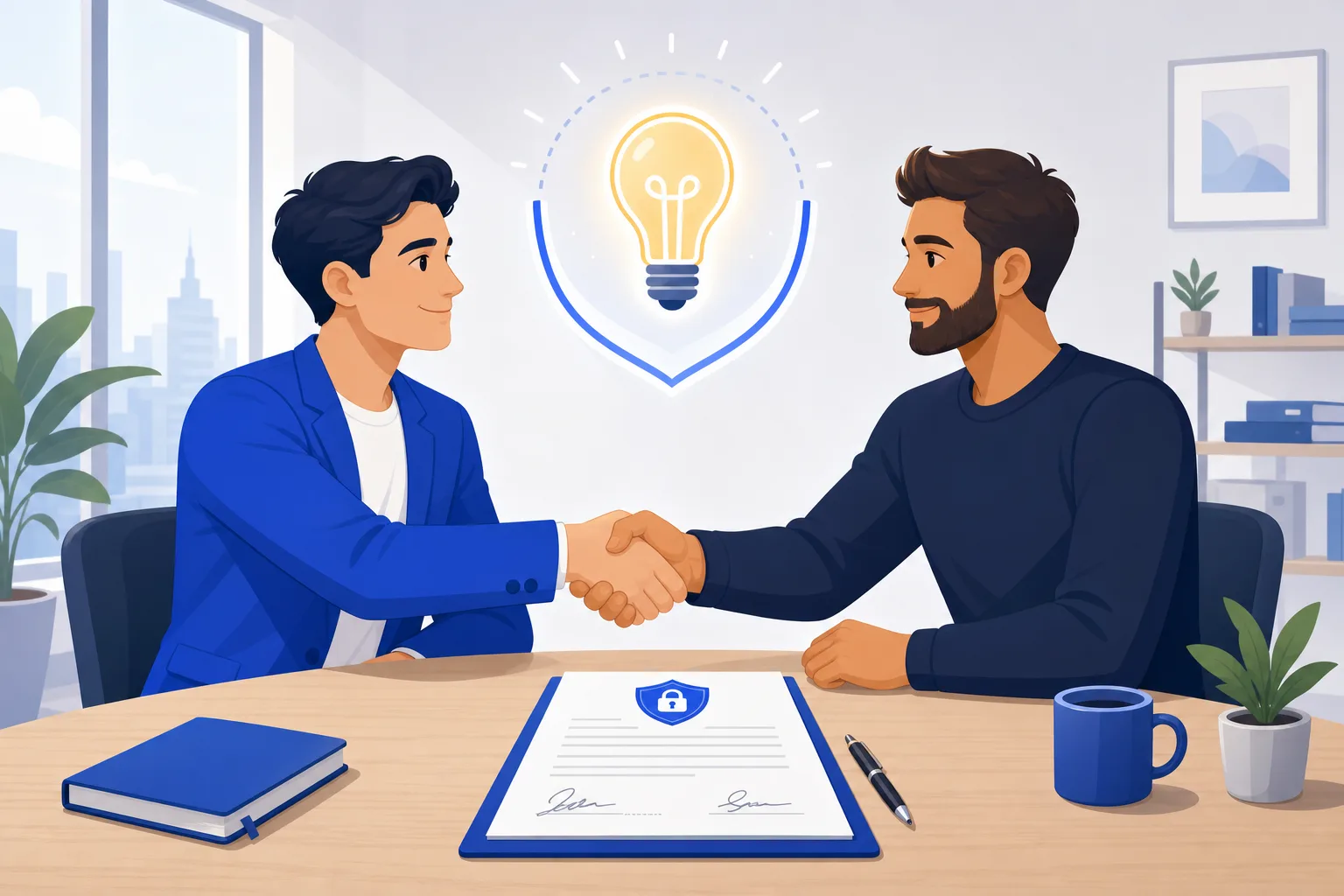 Protecting a startup idea