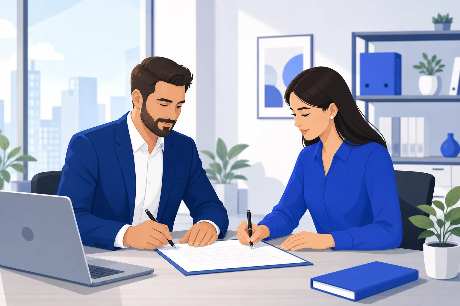 Hiring employees and contractors